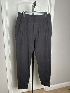 Lululemon Men's Discipline Jogger Pants Black Luon Size L #203